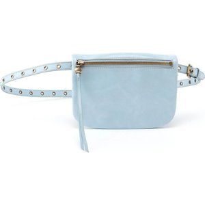 Hobo Saunter Leather Whisper Blue Belt Bag